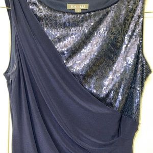 Short Navy Formal Dress